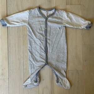 Coccoli double knit footie. 3 month